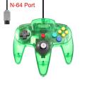 N64 Controller Gamepad Joystick Joypad Game Pad Long Wired For Classic 64 Consoles Games N64 Port Interface For Nintendo.