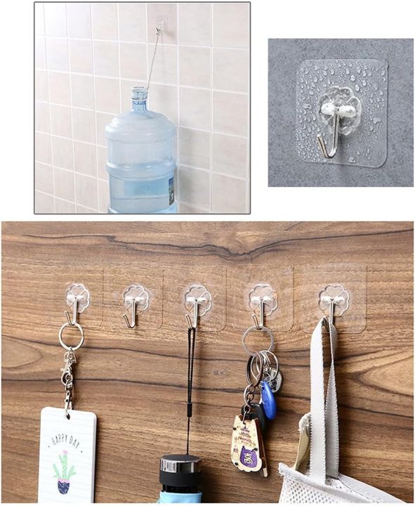 Transparent%20Adhesive%20Sticker%20Abs%20Plastic%20+%20Steel%20Hook%20Hanger,%20For%20Home%20-%20Image%209