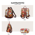 MATEYOYO Women Backpack Bohemia Backpacks Travel Shoulder Bag Fashionable Ladies Backpack Casual Simple Student Bags Laptop Backpacks Lightweight Anti-theft Backpacks. 