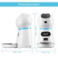 Smart Automatic Pet Feeder With Voice Record Stainless Steel LCD Screen Timer For Food Bowl Food Dispenser Pet Supplies - Robot pet feeder - 32.4X18.6X35.6.