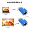 HDMI to RJ45 - HDMI 30M Extender HD audio and video extender CAT-6 RJ45 to HDMI (1 pair) Bdhills IT.