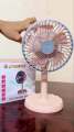 JY Super JY-2218 AC/ DC Rechargeable Moving Fan 45 Degree Rotating.