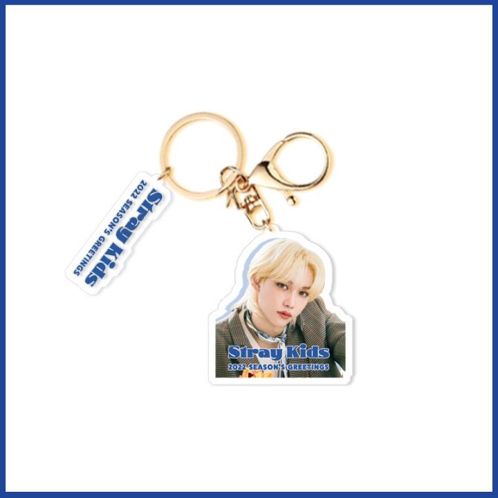 1pcs%20Kpop%20Stray%20Kids%202022%20SEASON'S%20GREETINGS%20Acrylic%20Keychain%20Straykids%20Pendant%20Key%20chain%20-%20Image%204
