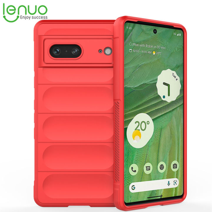 Lenuo%20For%20Google%20Pixel%207%20Pixel%207%20Pro%20Pixel%207a%20Back%20Cover%20Phantom%20Shield%20Soft%20Silicone%20TPU%20Shockproof%20Airbag%20Phone%20Case%20-%20Image%203