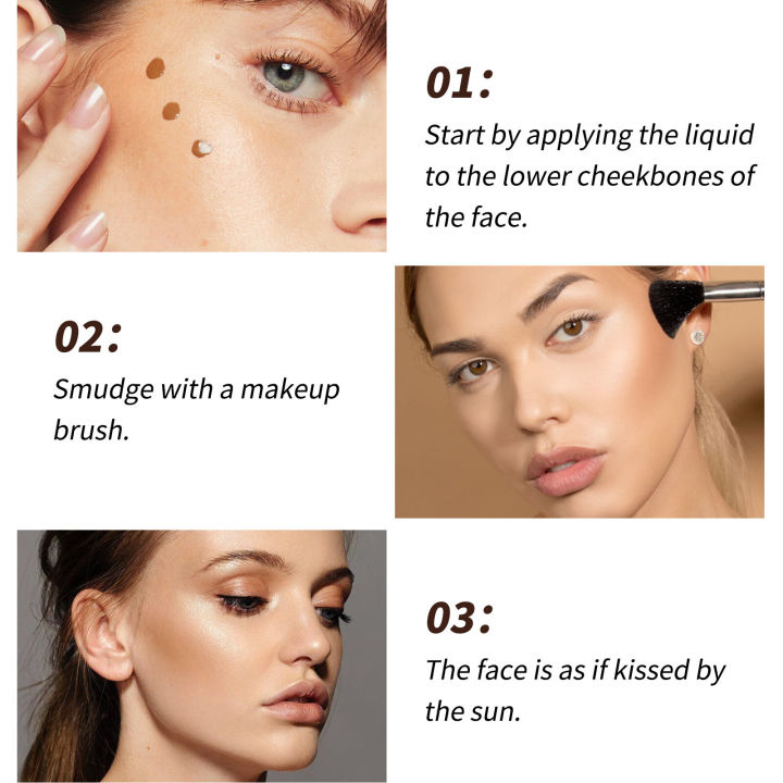 4%20Colors%20Liquid%20Bronzer%20Face%20Contouring%20Makeup%20Pearlescent%20Brighten%20Highlight%20Bronzer%20Tint%20Women%20Face%20Primer%20Bronzer%20Glitter%20Facial%20Makeup%208ml%20-%20Image%207