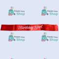 Birthday Girl Exclusive Sash - Random color.