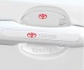 8Pcs/Set Car Door Protector Car Door Handle Anti-Scratch  Durable Soft PVC Protective Stickers For Toyota. 