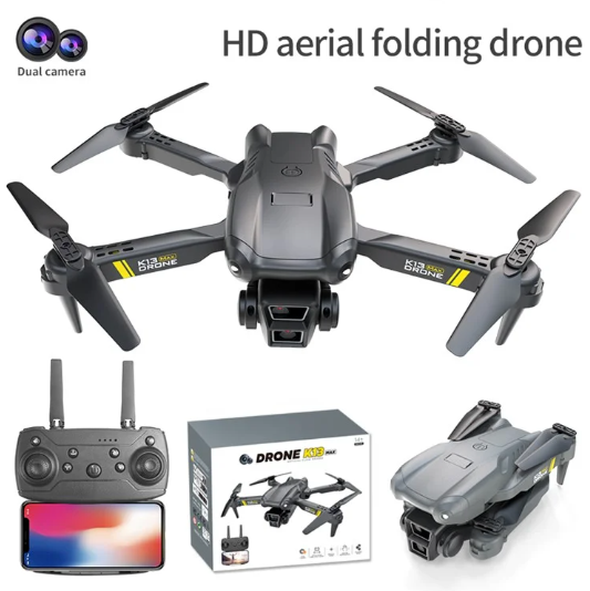 Drone%204K%20Wide%20Angle%20Dual%20Camera%20Foldable%20Helicopter%20WIFI%20FPV%20Altitude%20Hold%20RC%20Drone%20DRONE%20DC%20-%20Image%205