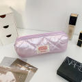 Spacious Stationery Organizer Compact Portable Zippered Portable Storage Bag Cosmetic Bag for Student Gift School Supplies Office Use Art Storage Desk Organizer. 