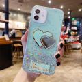 New Design Case For Realme C55 Back cover Glitter Soft Transparent Be Love Makeup Mirror Stars Moon For Realme C55 case. 