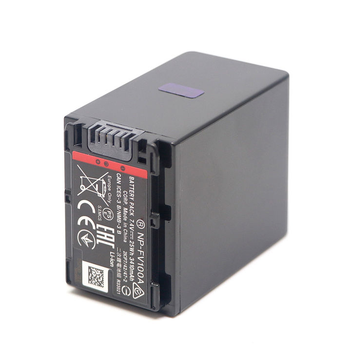 NP-FV100A%20Battery%20For%20SONY%20PXW-X70%20PXW-Z90%20HXR-NX80%20NX70%20FDR-AX700%20AX60%20AX100E%20AXP55%20Camcorder%20Compatible%20NP-FV100%20NP-FV70%20-%20Image%202