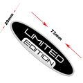 3D Epoxy Resin Sticker For Motorcycle Limited Edition Emblem Logo Decals. 