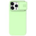 Nillkin for iPhone 15 Pro Max / 15 Pro / 15 Plus / 15 Case CamShield Silky Sillicone PC Phone Lens Soft Back Cover. 
