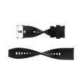 Watch Strap For Amazfit GTS 2e / GTS 2 20mm Silicone Watch Band with Silver Buckle.