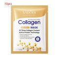 10pcs Anti-wrinkle Collagen Face Mask Moisturizing Anti-aging Repair Brightening skincare Face Sheet Mask Facial Masks Skin Care Abandon Abandon. 