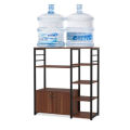 Kitchen Space Saving Storage Cabinet Shelf Organizer with Utility Kitchenware Rack.