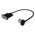 USB 2.0 A Female TO RS232 DB9 Female Serial Cable Adapter Converter with FTDI. 