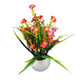 Artificial Wild flower & plant in plastic pot for Decoration. 