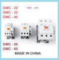 Magnetic Contactors GMC-22 To GMC-100 220Volt 3 Pole GMC Series Electric Magnetic Contactor.