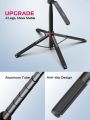 ULANZI MA09 Extendable Phone Tripod, 71" Selfie Stick Phone Vlog Tripod Stand Quadrapod with All in 1 Phone Clip, Travel Tripod Phone Holder with Rechargeable Remote. 