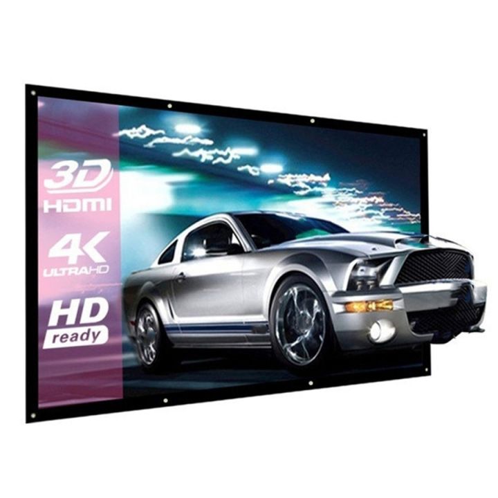 100%20Inch%203D%20HD%20Projector%20Screen%2016:9%20Anti-Crease%20Projection%20Movies%20Screen%20Canvas%20for%20Home%20Theater%20Outdoor%20-%20Image%205