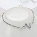 Simple Heart Bracelet for Women. 