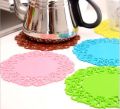 Silicone Table Heat Resistant Mat Cup Coffee Coaster Cushion Placemat Pad 1 pcs.
