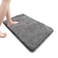 Flocked bathroom door non-slip floor mat, thickened absorbent carpet, toilet entrance mat, doormat, bedroom bedside mat.