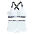 Girls Panty Sets Teenage Cotton Padded Training Bra+Panties Kids Sports Underwears 8-14Year.