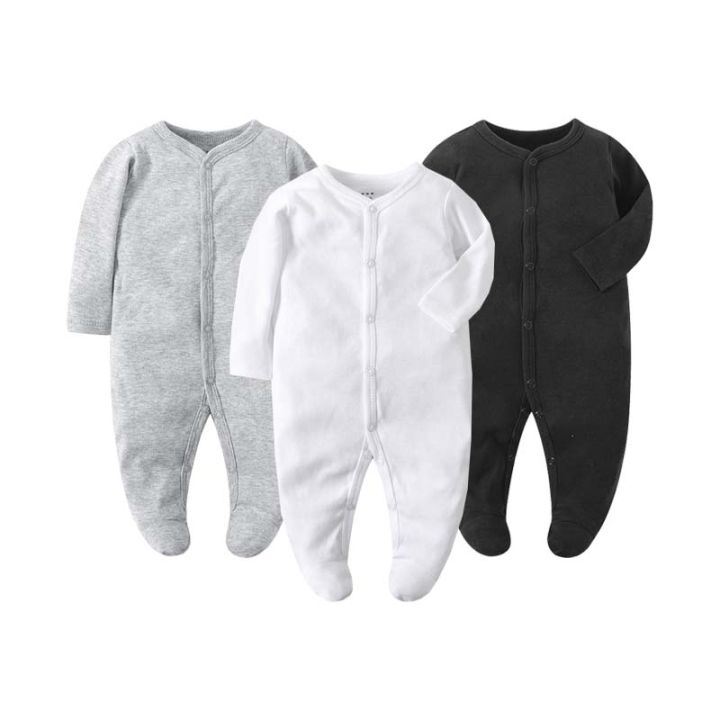 Spring and Autumn Baby Boys Girls Bodysuit Long Sleeve 100% Cotton 0-12 months Baby Clothes Newborn body bebe Jumpsuit Clothing