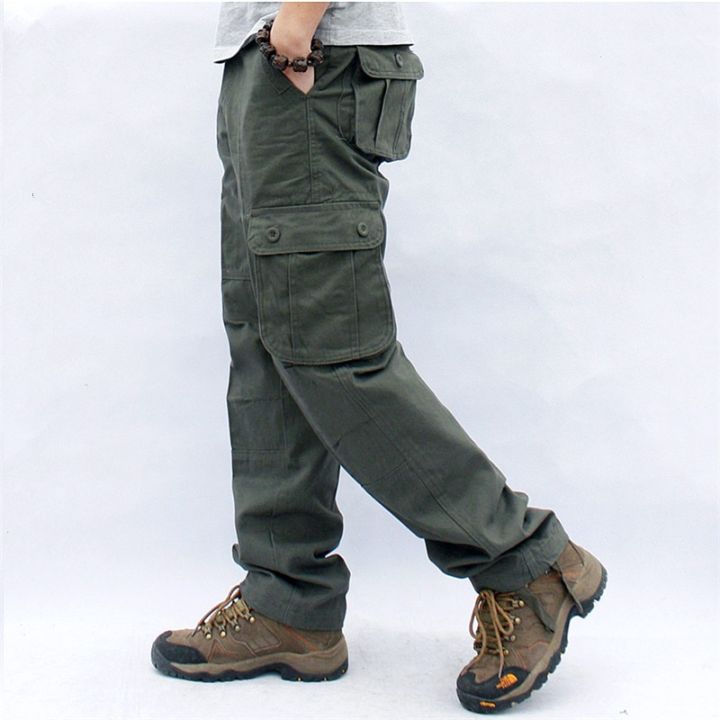 Men's%20Overalls%20Zippercket%20Cargo%20Pants%20Outwear%20Multicket%20Tactical%20%20%20Straight%20Slacks%20Cotton%20Loose%20Long%20Trousers%20-%20Image%205