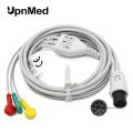 Drager Vista 120 3lead Ecg Cable, 6pins. 
