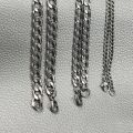 Men's Cuban Link Chain Necklace Stainless Steel Long Chain Hip Hop Male Jewelry Gifts. 