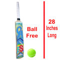 Cricket Bat for kids with Free ball 28 inches - Cricket Bat. 