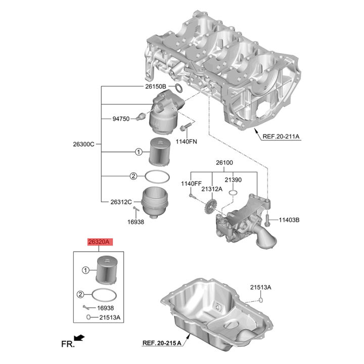8PCS%20for%20K3%201.6L%20for%201.5L%20Oil%20Filter%20Assy%20with%20Seals%2026350-2M000%20263502M000%2026350%202M000%20-%20Image%208