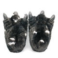 Animals Beast Claw Shoes Slides for Men Fun Chunky Fuzzy Slippers Male Plush Warm Bear Paw Lovers Funny slippers. 