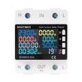 SINOTIMER DDS6619-302WF Tuya WiFi single-phase AC multi-function over-voltage and under-voltage protector remote switch 63A.
