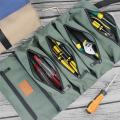 Tool Storage Bag Waterproof Canvas Multifunctional Storage Tool Black.