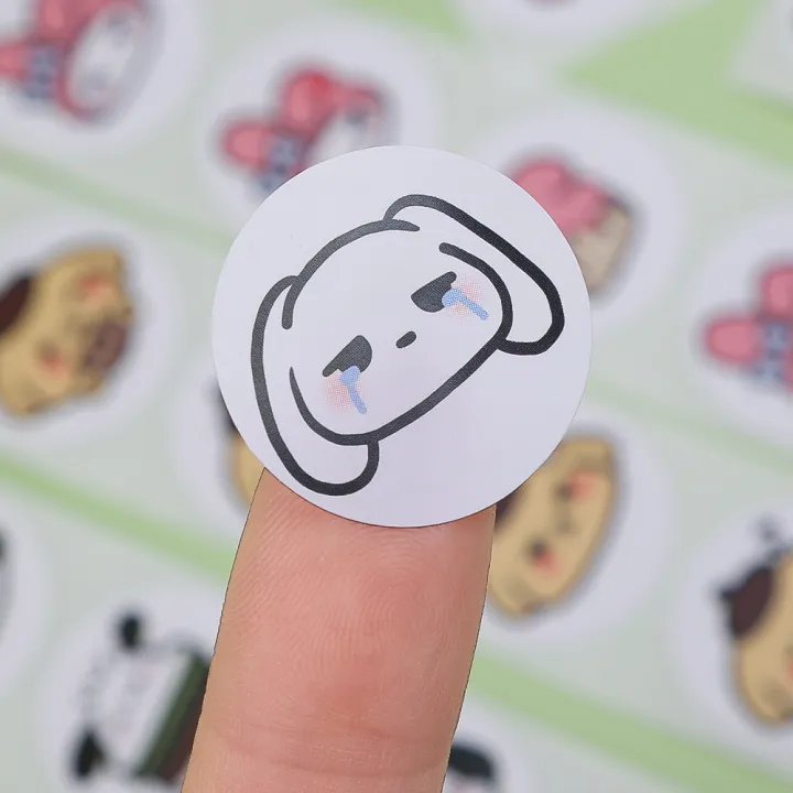 200Pcs/Roll%20Sanrio%20Mymelody%20Kuromi%20Cartoon%20Sticker%20Hand%20Account%20Stationery%20Cute%20Kawaii%20Toys%20Gifts%20Decoration%20Stickers%20-%20Image%207