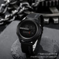 LASHIDA Wind Multi-Functional Simple Round Electronic Watch Watch Sports Men and Women Middle School Students Trend Couple LCD Waterproof. 