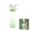 700ml Spray Water Bottle Large Capacity Portable Outdoor Sport Fashion Cute Drinking Plastic Bottles BPA Free Eco-Friendly.