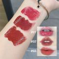 Gege Bear  Lip Tint / Moisturizing Non-stick Cup Lipstick / Waterproof and Long-lasting Lip Gloss / Water Light Mirror Lip Glaze / Makeup Cosmetics for Women. 