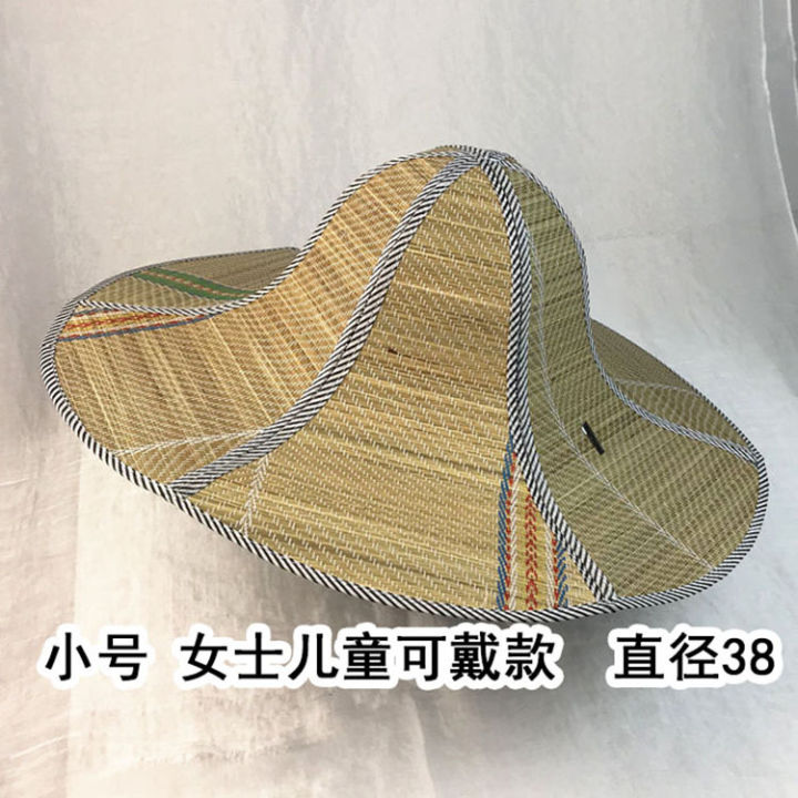 Farming%20big%20brim%20fan%20hat%20foldable%20universal%20summer%20cool%20straw%20hat%20fishing%20hat%20sunshade%20hat%20hat%20farmer%20hat%20straw%20hat%20-%20Image%202