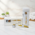 ZGTS Derma Roller 0.5mm - 192 Titanium for Skin Hair And Beard Growth. 