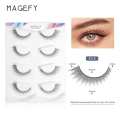 Magefy 4 Pair Eyelash. 