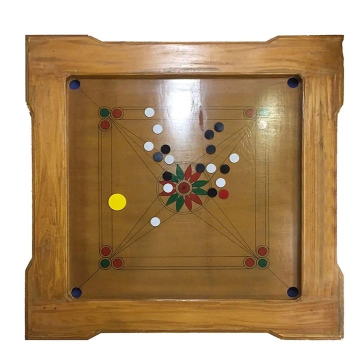 Carrom Board 32 inchs with guti set sriker boric acid magic boric
