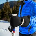OZERO Long Winter Gloves Ski Mittens Thinsulate Insulated Snow Work Heated Glove Thermal for Men and Women Лыжные перчатки. 