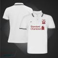 Liverpool Short Sleeve Collar Polo Football Jersey For Men - Half Sleeve Collar Polo liverpool t shirt - Liverpool Fan Jersey.