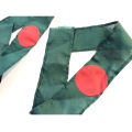 4 PCS Bangladesh National Flag Headband China Fabrics Potaka Show Patriotism ideal Any Occasion Celebrate Victory or Independence Day Stationery Craft items Green And Red Color for Men and Women - Sticky Notes Gift Item Brand Class. 