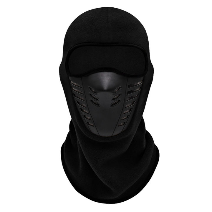 Motorcycle Mask Fleece Thermal Face Mask Keep Warm Moto Riding ...